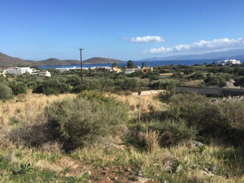 Elounda Kreta, Elounda: Baugrundstück in Touristengebiet zu verkaufen Grundstück kaufen